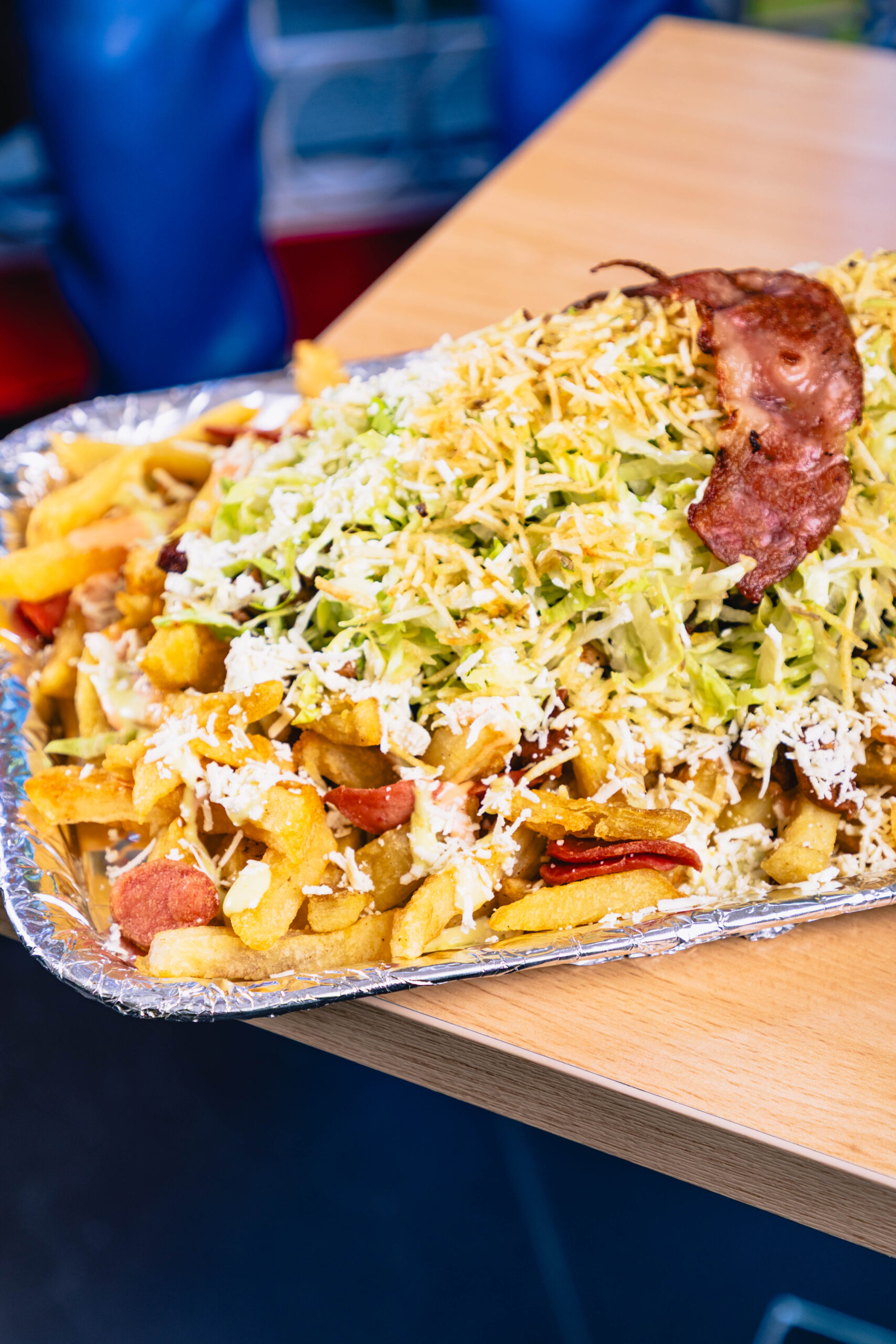 mejor salchipapa en Bogotá