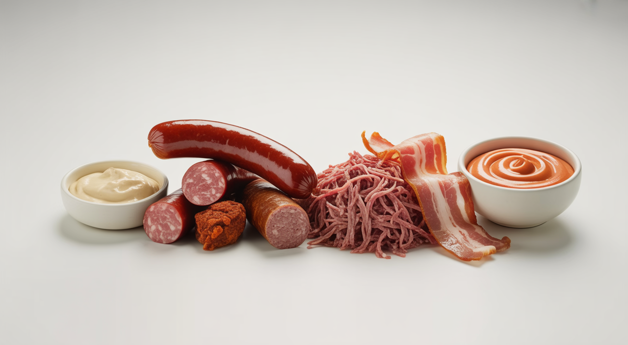 Customers enjoying giant salchipapas at La Marimonda del Mono, Bogota