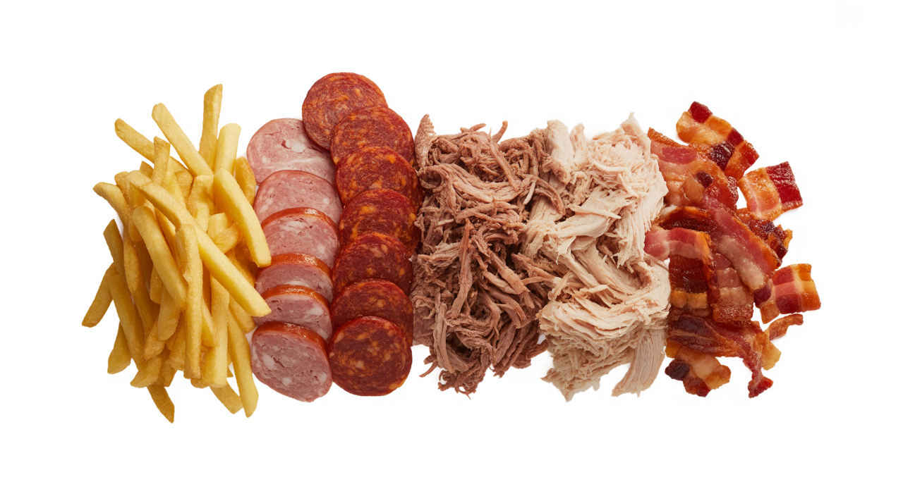 Salchipapas en Colombia