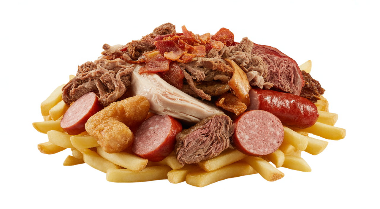 Salchipapa de La Marimonda del Mono