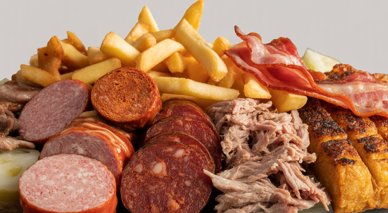 Salchipapas gigantes de La Marimonda del Mono en Suba