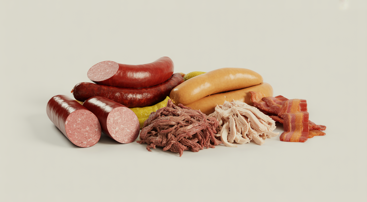 Imagen de una salchipapa costeña de La Marimonda del Mono, destacando su variedad de carnes y salsas, preparada para ser disfrutada