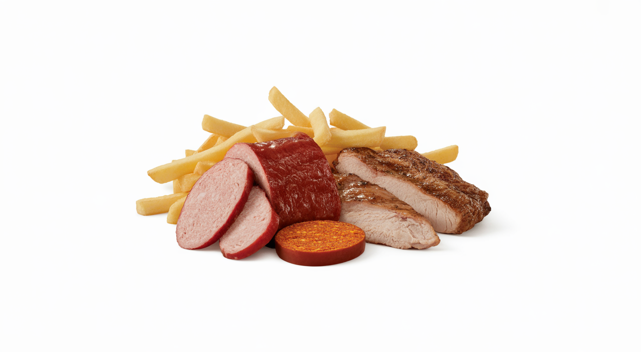 Salchipapa costeña de La Marimonda del Mono