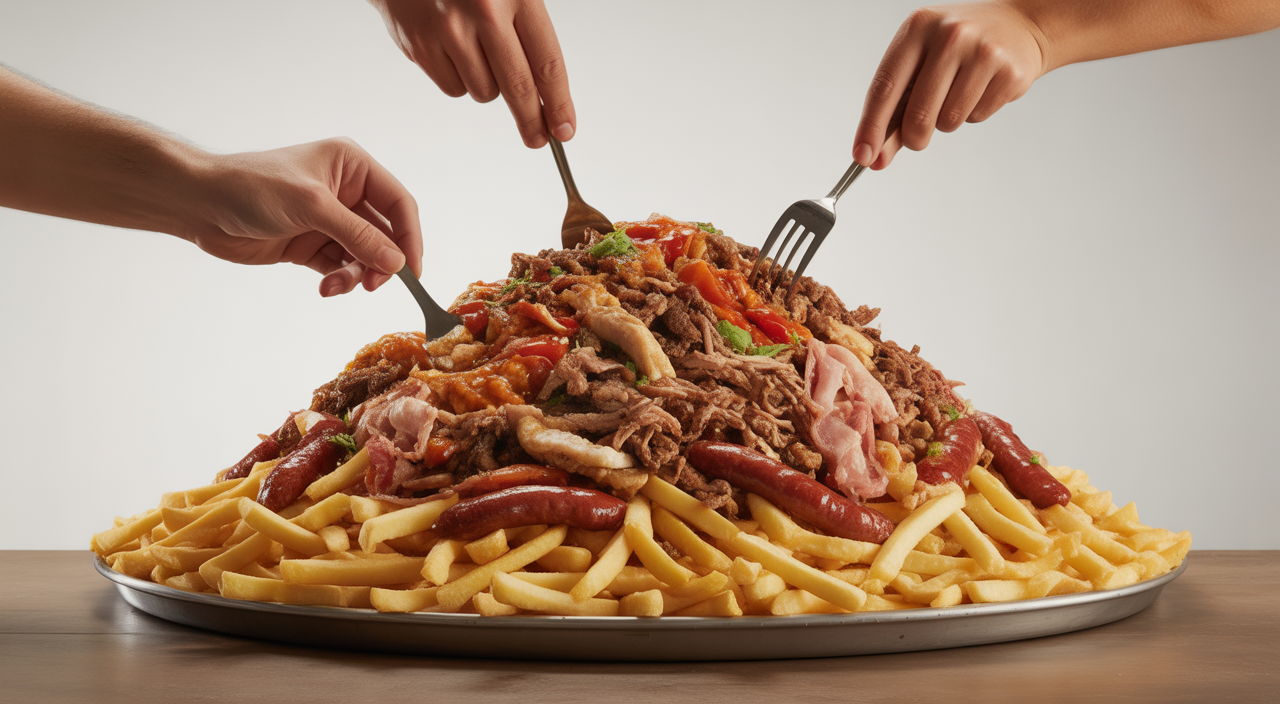 Deliciosas salchipapas costeñas de La Marimonda del Mono
