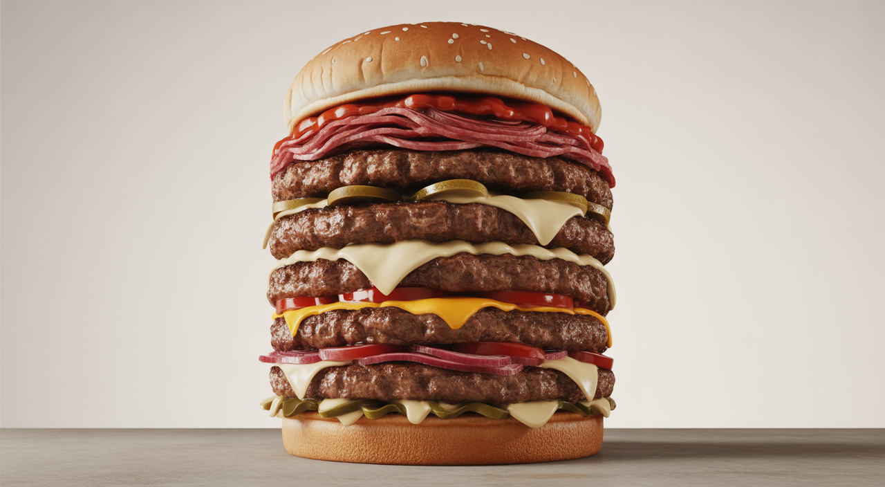 Hamburguesa gigante Nojoda de La Marimonda del Mono, Bogotá